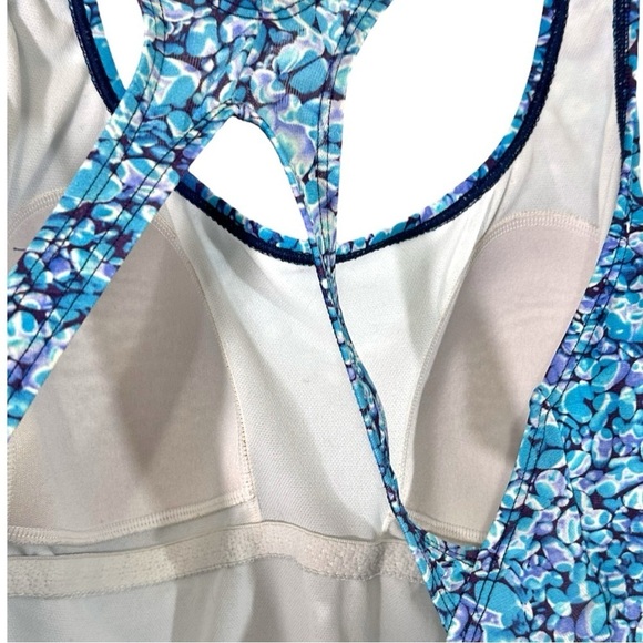 Speedo- Blue RazorBack One Piece Swimsuit Plus size 18 - Picture 7 of 8